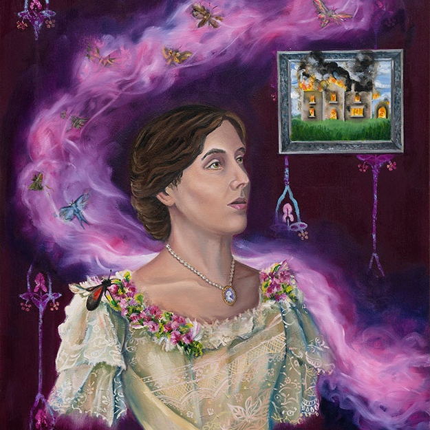 Lady Beatrice O'BrianPortrait paintings of Women who lived during Irelands' War of Independence and Civil War. Educational resource by artist Marie Connole